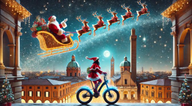 Babbo Natale con la Befana a Bologna