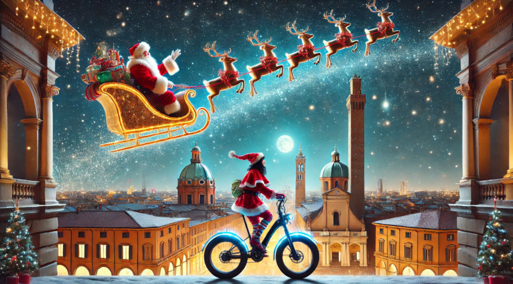 Babbo Natale con la Befana a Bologna